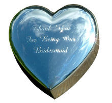 Click for a larger image of Heart shaped trinket box with engraved message