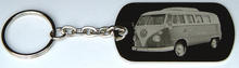 Click for a larger
image of
Photo Engraved keyring with your own
picture