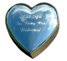 Click for a larger
image of
Heart


shaped trinket box with engraved
message